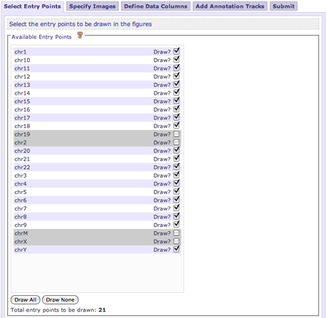 EPs Selection List
